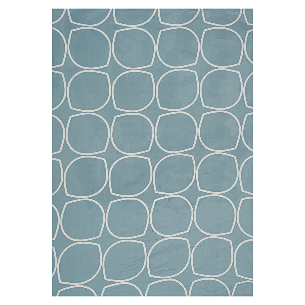 INDHOME LIFE Modern Circle Print Elastic Fitted Bedsheet – Cotton Blend Double Bed, 78x72 Inches with Pillow Covers - Image 4