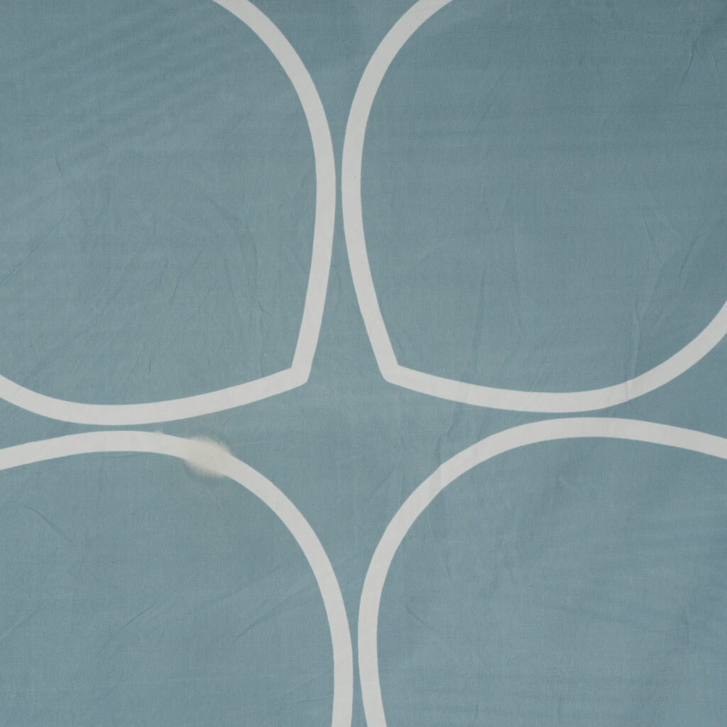 INDHOME LIFE Modern Circle Print Elastic Fitted Bedsheet – Cotton Blend Double Bed, 78x72 Inches with Pillow Covers - Image 6