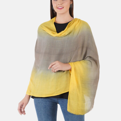 SOFT WOOL STOLE OMBRE