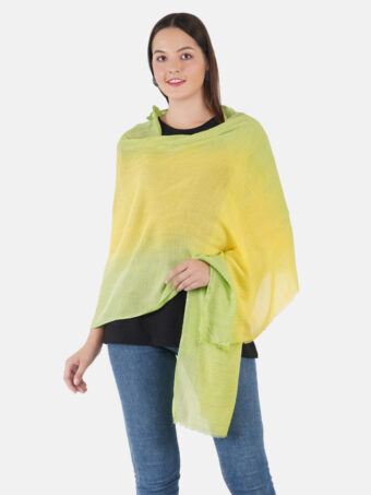 SOFT WOOL STOLE OMBRE