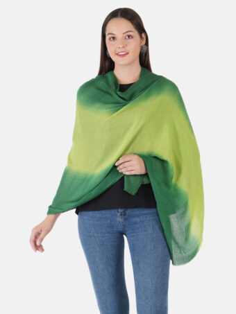 SOFT WOOL STOLE OMBRE