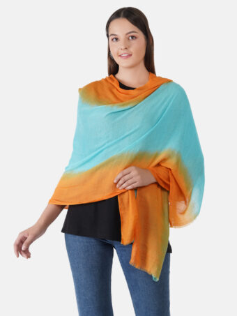 SOFT WOOL STOLE OMBRE