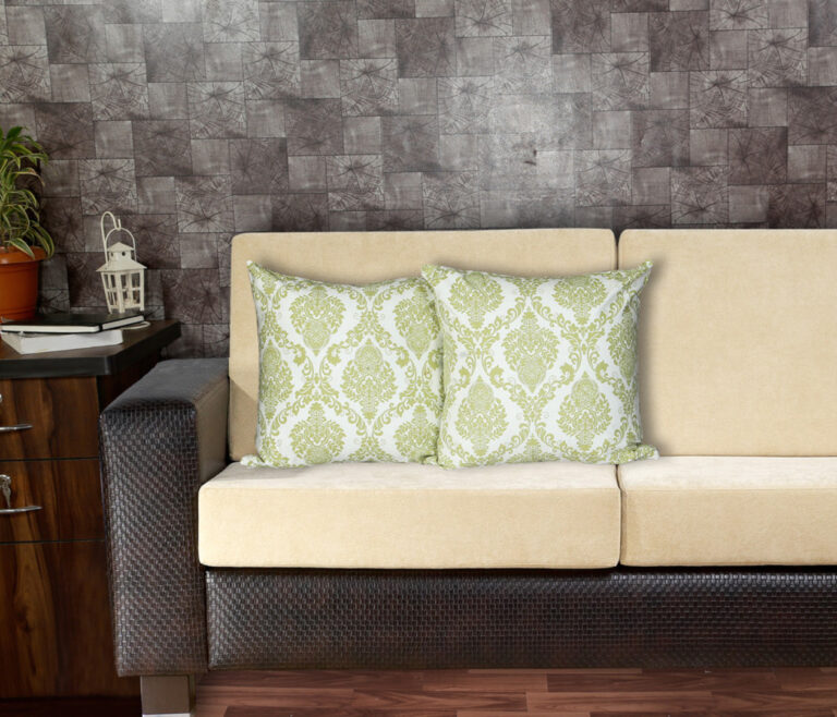 Single Reversible Printed Cotton Cushion Covers | Traditional Embroidered