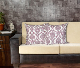 Single Reversible Printed Cotton Cushion Covers | Traditional Embroidered