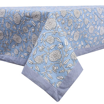 Cotton Rectangular 4 Seater Center Table Cloth Cover, 40 x 60 Inches - Image 2
