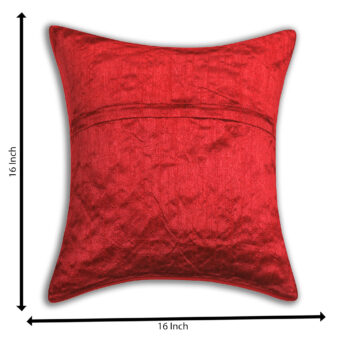 Single Silk Cushion Cover Embroidered - Image 4