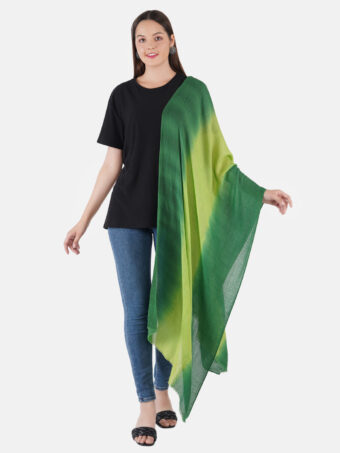 SOFT WOOL STOLE OMBRE - Image 3