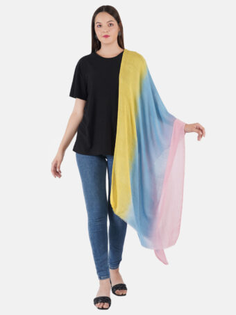 SOFT WOOL STOLE OMBRE - Image 2