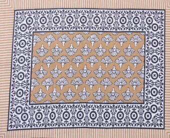 100% Cotton Jaipuri Printed Double Bedsheet with Two Pillow Covers - Image 2
