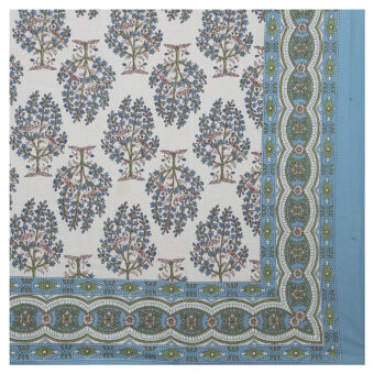 100% Cotton Jaipuri Printed Double Bedsheet with Two Pillow Covers - Image 3