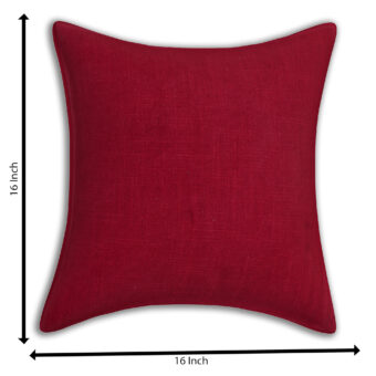 Single Solid Cotton Jute | Fancy Cushion Covers - Image 5