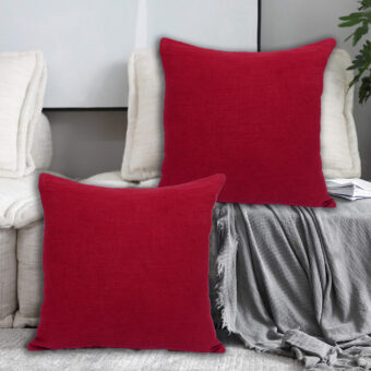 Single Solid Cotton Jute | Fancy Cushion Covers - Image 2