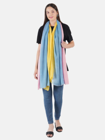 SOFT WOOL STOLE OMBRE - Image 4