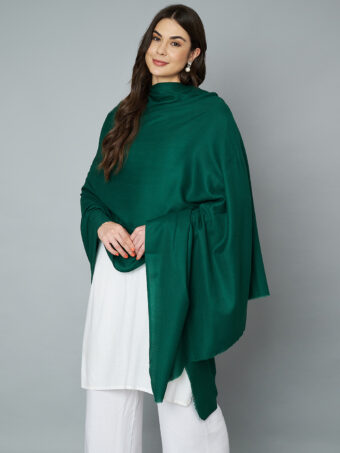 Womens Fine Wool Shawl, Extra Soft Warm
