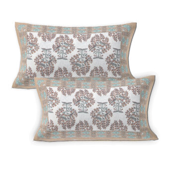 100% Cotton Jaipuri Printed Double Bedsheet with Two Pillow Covers - Image 5