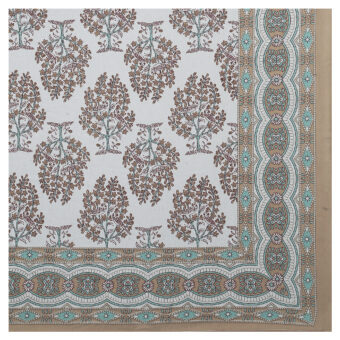 100% Cotton Jaipuri Printed Double Bedsheet with Two Pillow Covers - Image 3