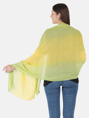 SOFT WOOL STOLE OMBRE - Image 5