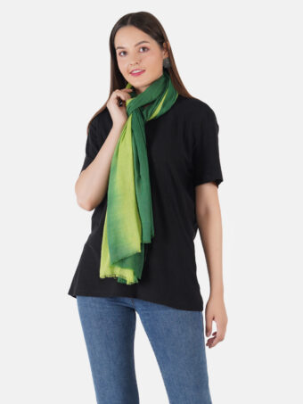 SOFT WOOL STOLE OMBRE - Image 5