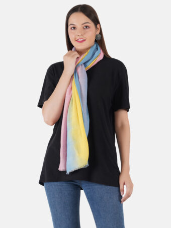 SOFT WOOL STOLE OMBRE - Image 5