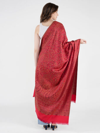 Womens Fine Wool Shawl, Extra Soft Warm - Image 5