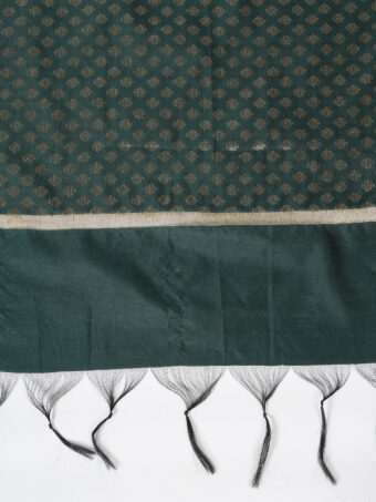 Woven Design Silk Blend Banarasi Dupatta with Zari - Image 6