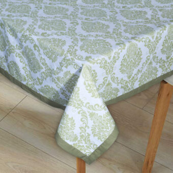 Cotton Rectangular 4 Seater Center Table Cloth Cover, 40 x 60 Inches - Image 4