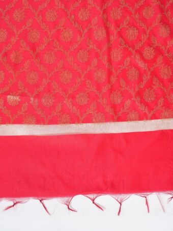Woven Design Silk Blend Banarasi Dupatta with Zari - Image 7