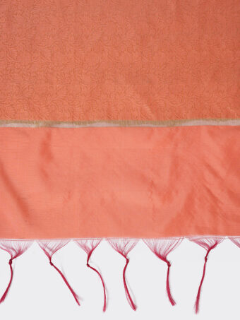 Woven Design Silk Blend Banarasi Dupatta with Zari - Image 7