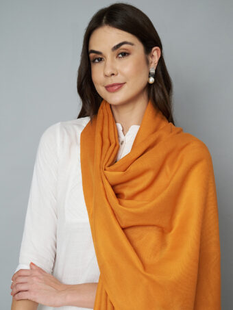 Womens Fine Wool Shawl, Extra Soft Warm - Image 6