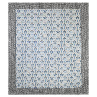 100% Cotton Jaipuri Printed Double Bedsheet with Two Pillow Covers - Image 2