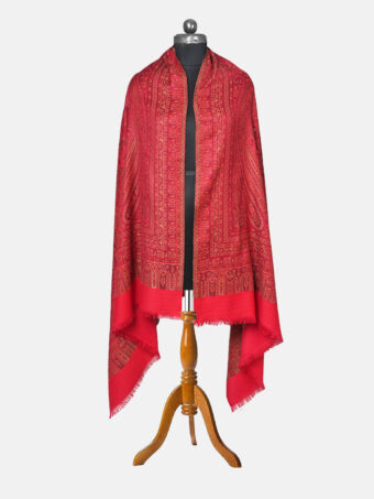 Womens Fine Wool Shawl, Extra Soft Warm - Image 6