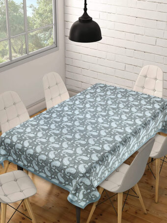Cotton Rectangular 4 Seater Center Table Cloth Cover, 40 x 60 Inches