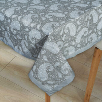 Cotton Rectangular 4 Seater Center Table Cloth Cover, 40 x 60 Inches - Image 2