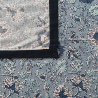 Cotton Square 4 Seater Dining Table Cloth Cover, 60 x 60 Inches - Image 2