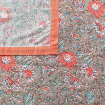 Cotton Square 4 Seater Dining Table Cloth Cover, 60 x 60 Inches - Image 2