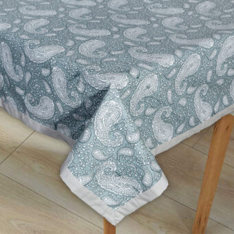 Cotton Square 4 Seater Dining Table Cloth Cover, 60 x 60 Inches - Image 3