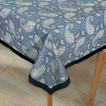 Cotton Square 4 Seater Dining Table Cloth Cover, 60 x 60 Inches - Image 4