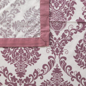 Cotton Square 4 Seater Dining Table Cloth Cover, 60 x 60 Inches - Image 2