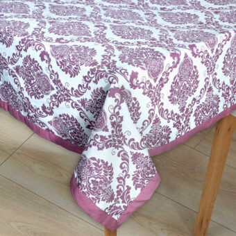 Cotton Square 4 Seater Dining Table Cloth Cover, 60 x 60 Inches - Image 3