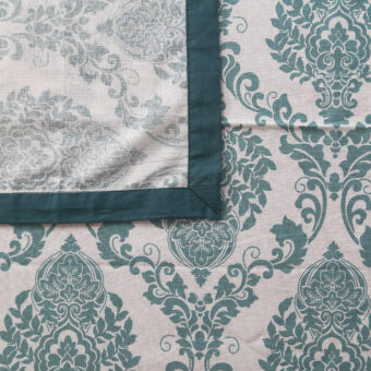 Cotton Square 4 Seater Dining Table Cloth Cover, 60 x 60 Inches - Image 2