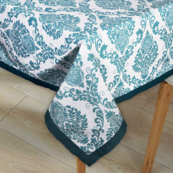 Cotton Square 4 Seater Dining Table Cloth Cover, 60 x 60 Inches - Image 3