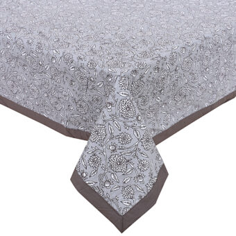 Cotton Rectangular 4 Seater Center Table Cloth Cover, 40 x 60 Inches - Image 2