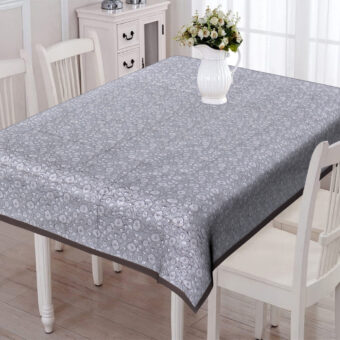 Cotton Rectangular 4 Seater Center Table Cloth Cover, 40 x 60 Inches