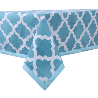 Cotton Rectangular 4 Seater Center Table Cloth Cover, 40 x 60 Inches - Image 2