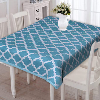 Cotton Rectangular 4 Seater Center Table Cloth Cover, 40 x 60 Inches