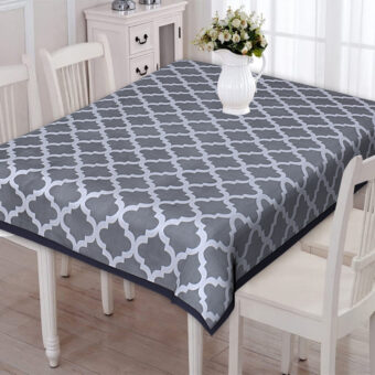 Cotton Rectangular 4 Seater Center Table Cloth Cover, 40 x 60 Inches