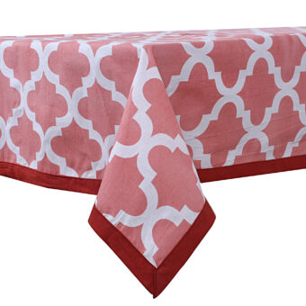 Cotton Rectangular 4 Seater Center Table Cloth Cover, 40 x 60 Inches - Image 2
