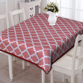 Cotton Rectangular 4 Seater Center Table Cloth Cover, 40 x 60 Inches