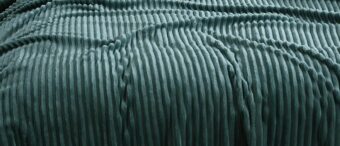 AC Flannel Fleece Throw Blankets for Double Bed, Dohar 90X90 Inches, Ultra Soft Warm Ribbed Microfiber - Image 2
