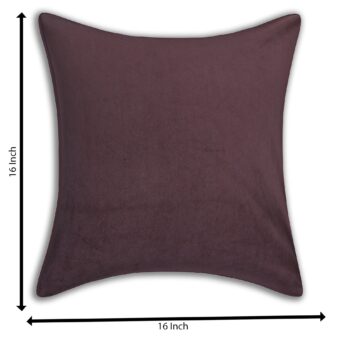 Single Soft Solid Cushion Covers Velvet - Image 2